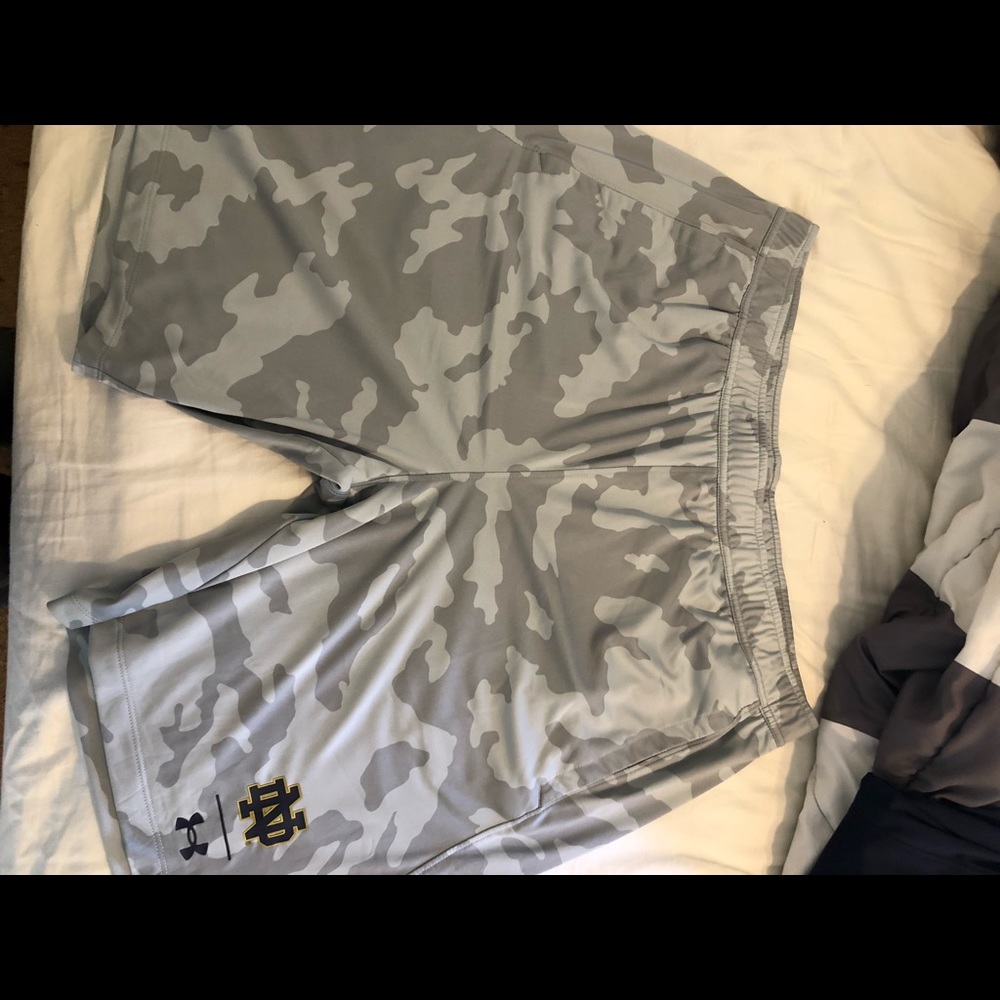 Under armour Notre Dame shorts